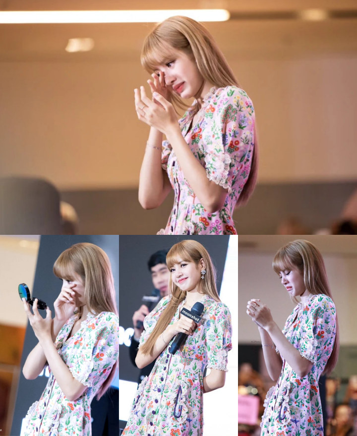 Lisa Black Pink Menangis Karena Blink Thailand
