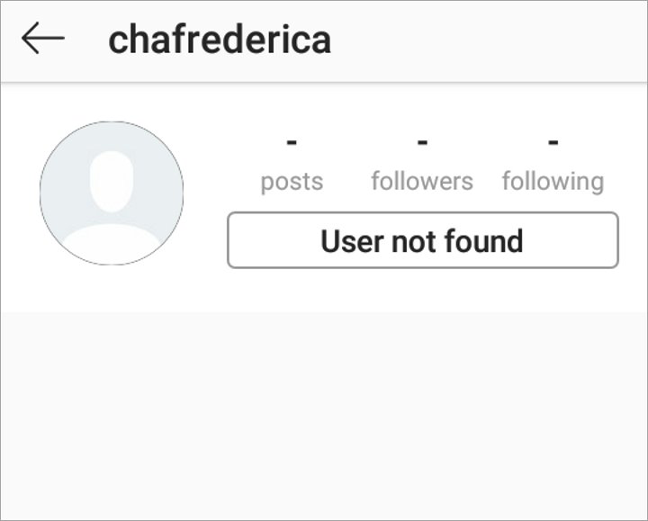 Akun Instagram Chacha Frederica Dinonaktifkan