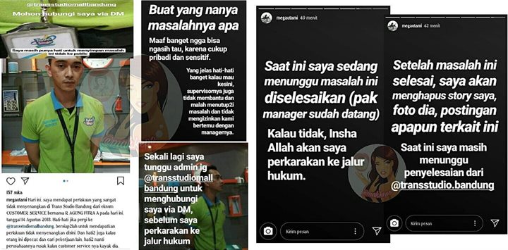 Ungkapan Kekesalan Mega Utami kepada Sebuah Taman Hiburan di Bandung