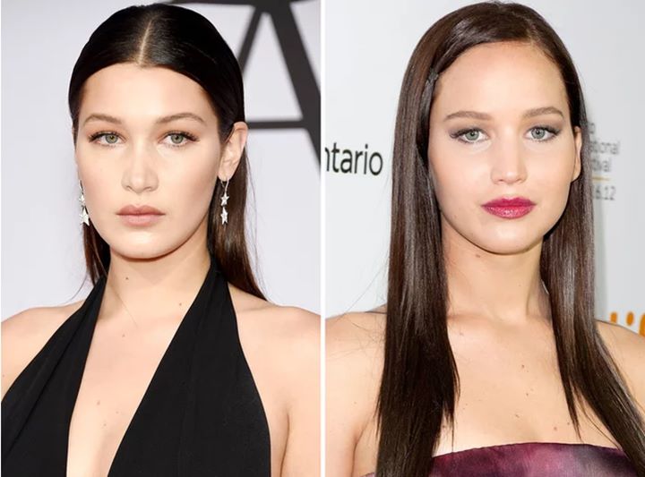Bella Hadid Jennifer Lawrence