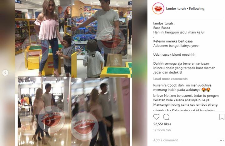Richard Kyle Jalan-Jalan Bareng Jessica Iskandar dan El Barrack, Netter: Calon Bapak yang Baik