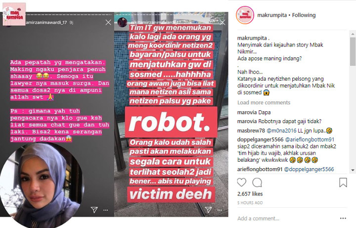 Nikita Mirzani Geram Disebut Tukang Fitnah