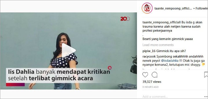 Ngaku Tak Trauma Lakukan Gimmick, Iis Dahlia Balik Dicibir Netter