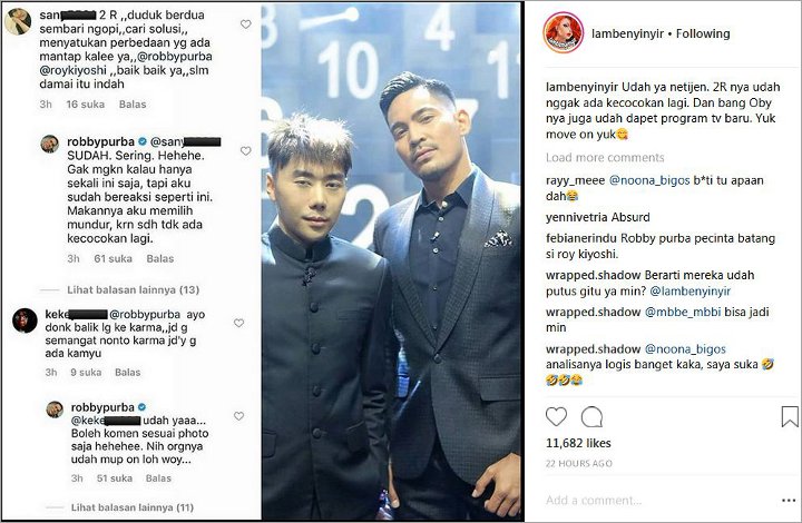 Ogah Damai Dengan Roy Kiyoshi, Robby Purba: Sudah Tak Ada Kecocokan Lagi