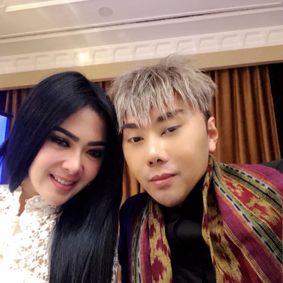 Roy Kiyoshi dan Syahrini