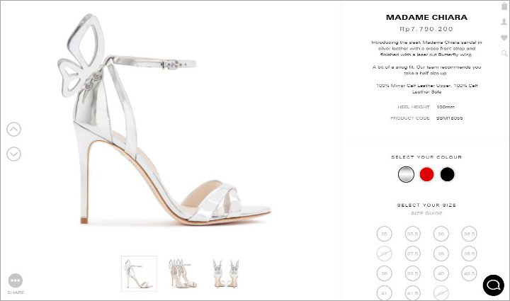 Contoh High Heels Karya Sophia Webster
