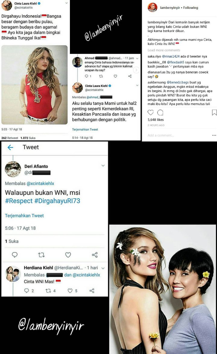 Status Kewarganegaraan Cinta Laura