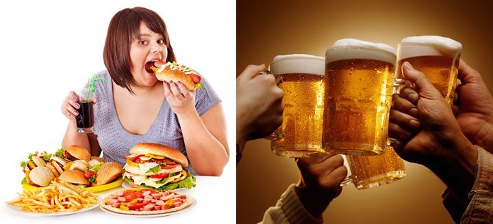Hindari Konsumsi Alkohol dan Junk Food