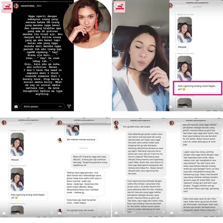 Nana Mirdad Dikritik Masalah Gaya Bicara