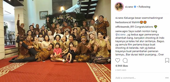 Pernikahan putri Rano Karno