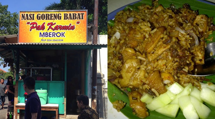 Nasi Goreng Babat Pak Karmin yang Melegenda