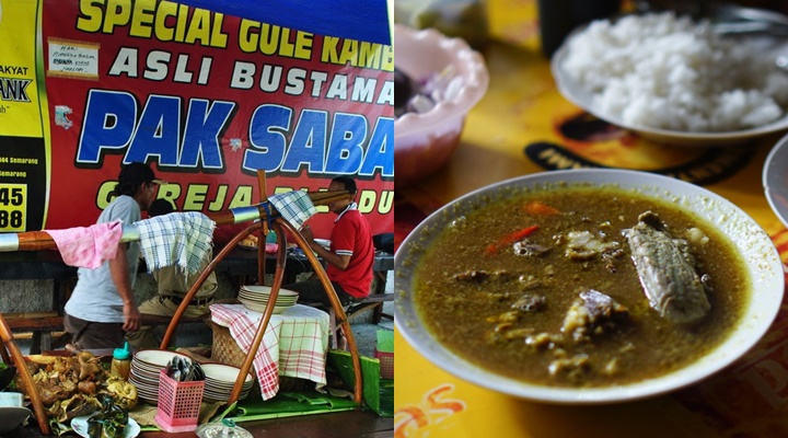 Gulai Kambing Bustaman Pak Sabar di Kota Lama