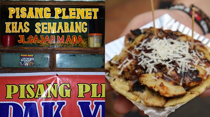 Pisang Plenet Gajah Mada khas Semarang