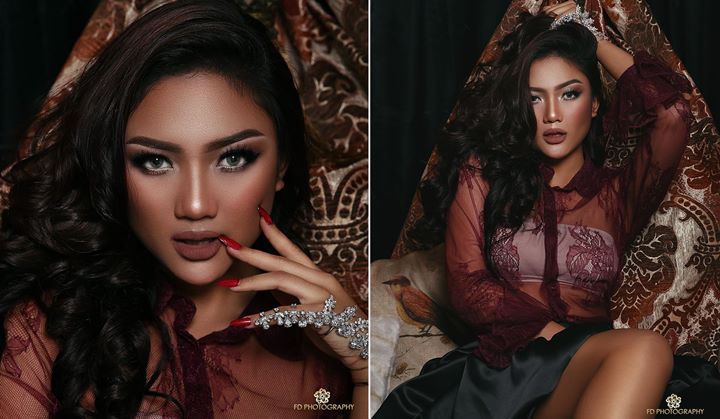 Penampilan Sering Dihujat, Marion Jola Pamer Foto-Foto Cantik Eksotis Pakai Baju Transparan
