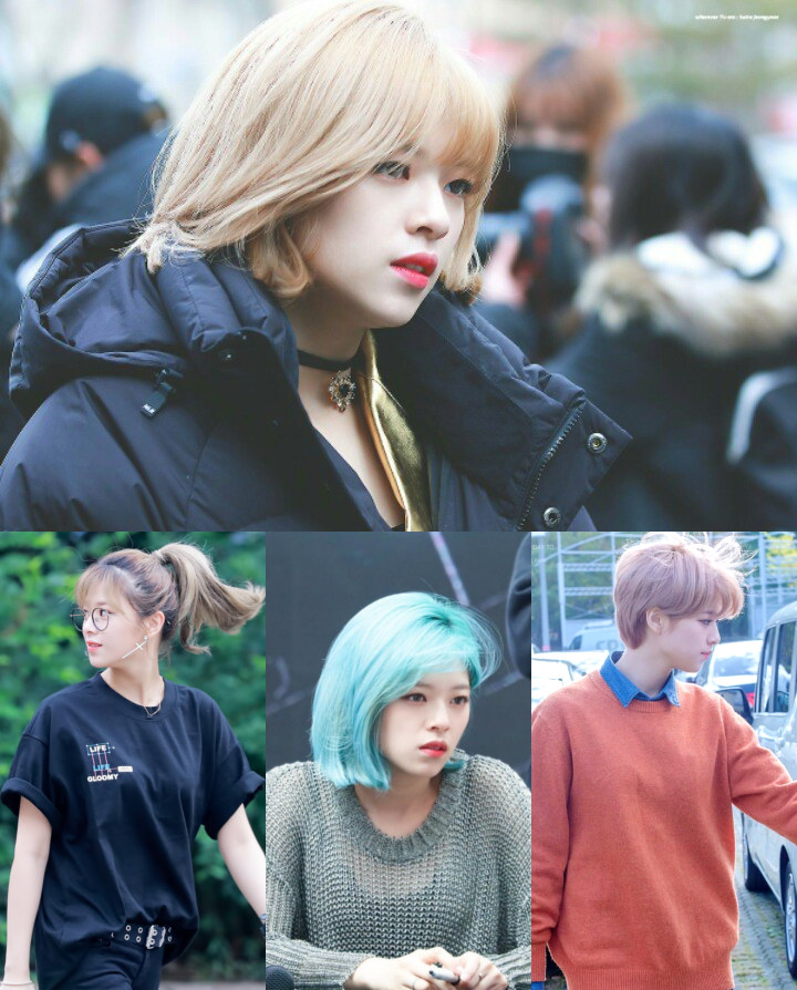 Cantiknya Evolusi Rambut  Jeongyeon Twice 