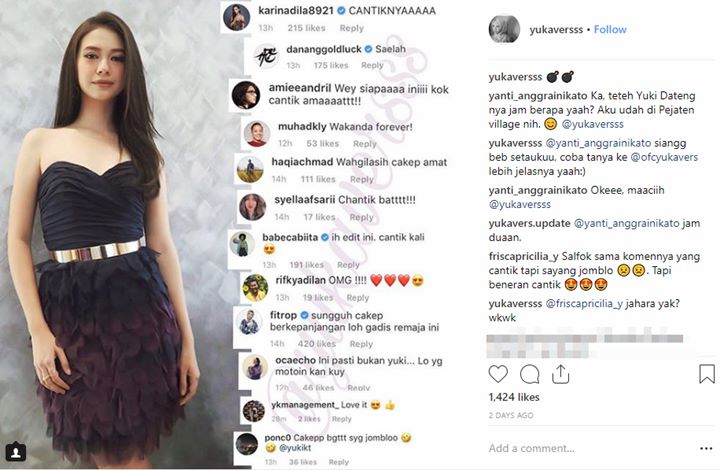 Penampilan Cantik Yuki Kato