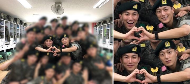 Yoon Doo Joon-Eunkwang Satu Kamp dan Pose Imut di Foto, Netter Ikut Gemas