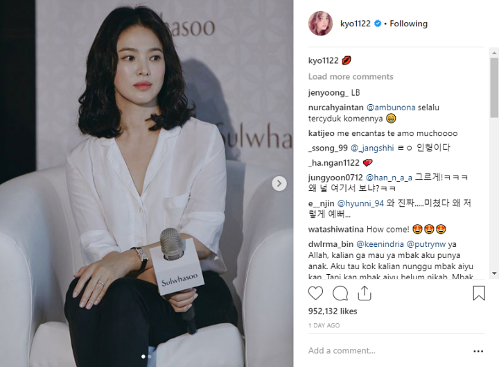 Song Hye Kyo di Event Hong Kong