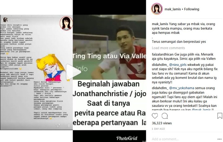 Jojo Pilih Via Vallen