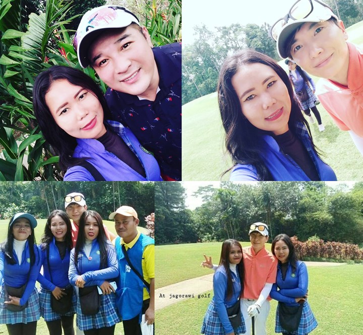 Main Golf di Indonesia, Leeteuk dan Shindong Super Junior Nongkrong di Warung