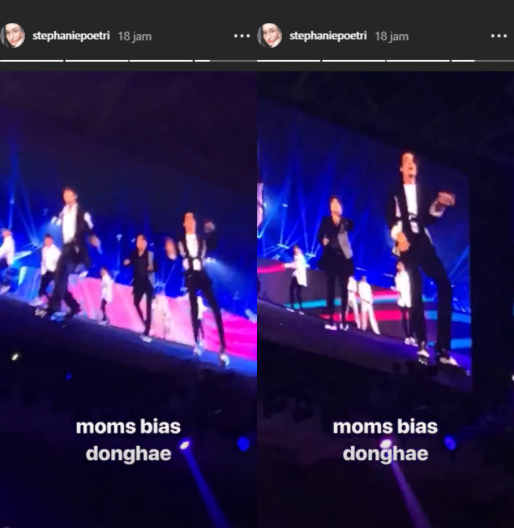 Insta Story Meni tentang Titi DJ Suka Donghae Suju