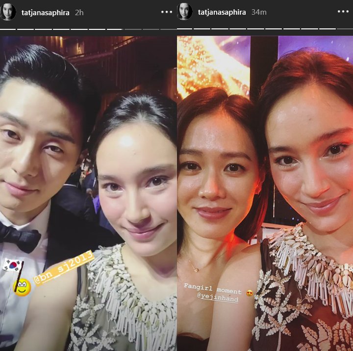 Foto Bareng Park Seo Joon di SDA, Cantiknya Tatjana Saphira Buat Warganet Iri Abis