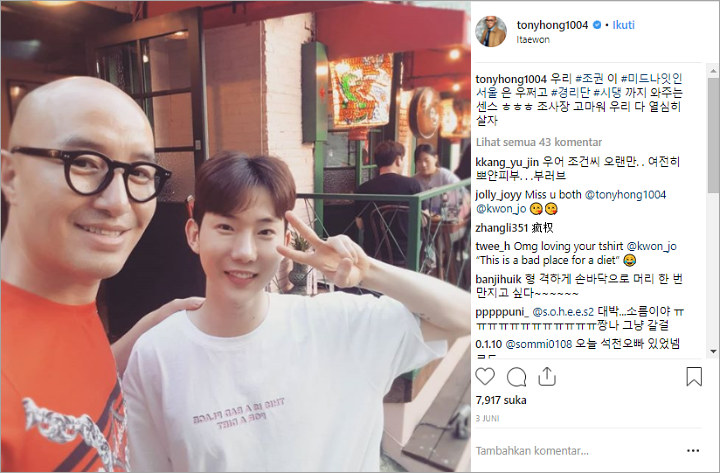 Pose Bareng Teman, Jo Kwon Malah Dibully