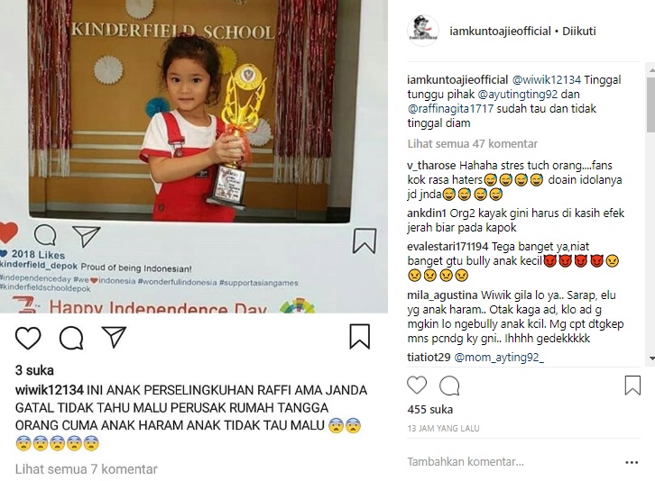 Bilqis Dituding Anak Haram