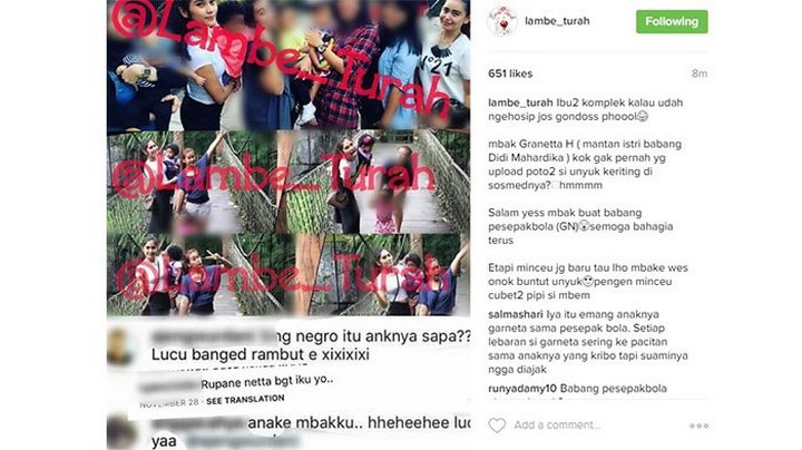 Garneta Miliki Anak Greg?