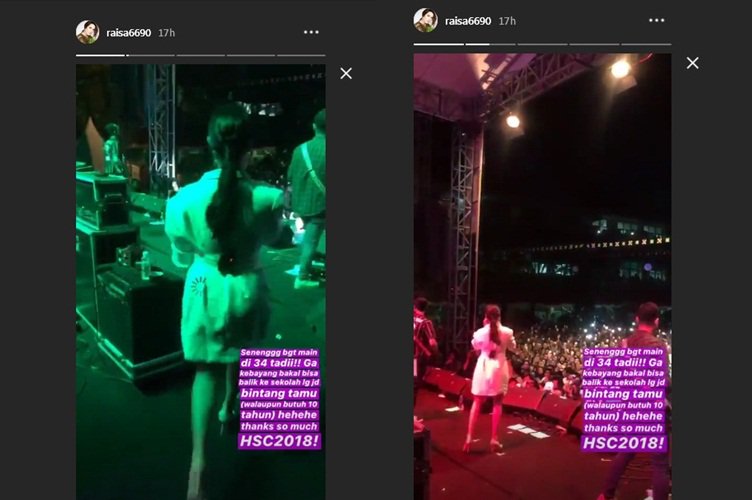 Raisa Bikin Pakai Heels Meski Hamil