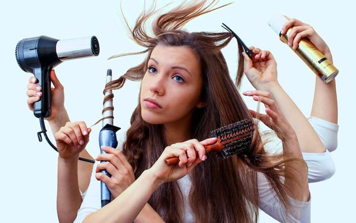 Hindari Penggunaan Styling Dan Hair Dryer