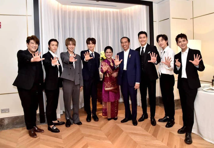 Leeteuk Ketemu Presiden Jokowi