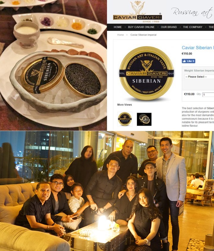 Harga Makanan Caviar
