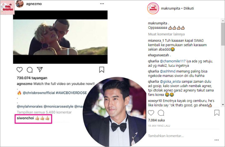 Komentar Siwon untuk Agnes