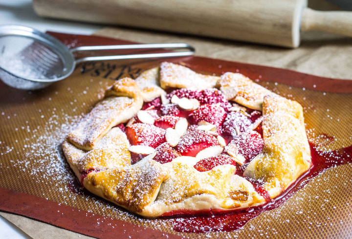 Stroberi Galette