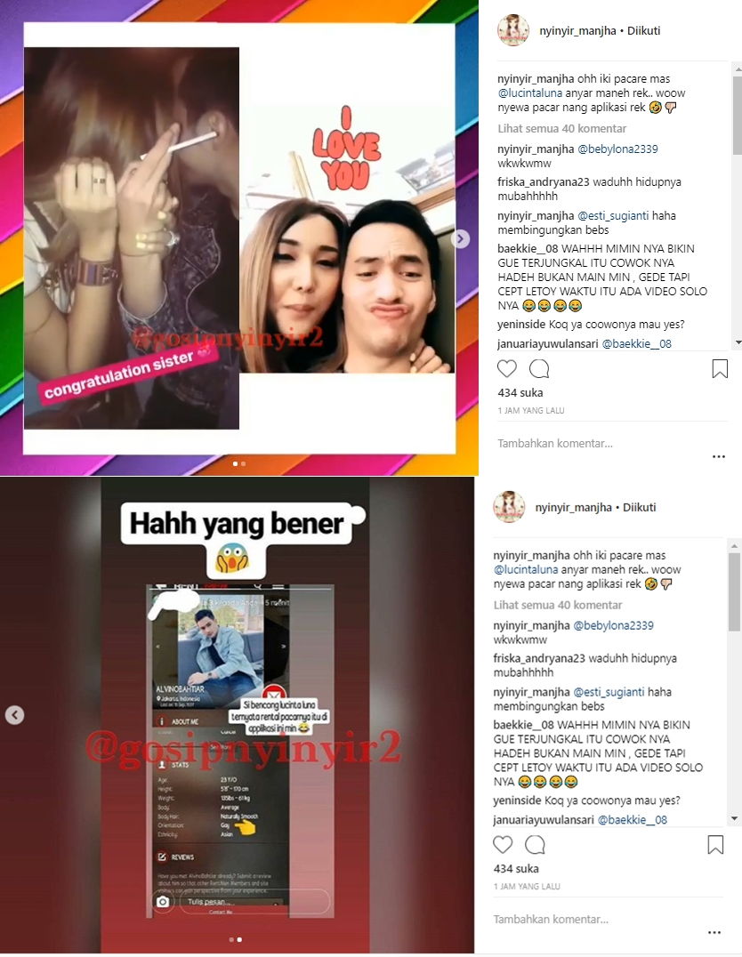 Lucinta Luna Sewa Pacar?