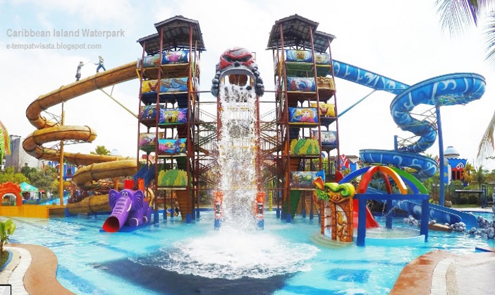 Caribbean Island Waterpark Jadi yang Terbesar di Indonesia Timur