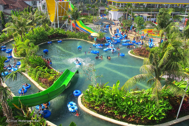 Circus Waterpark dengan Wahana Terpisah untuk Anak-Anak dan Dewasa