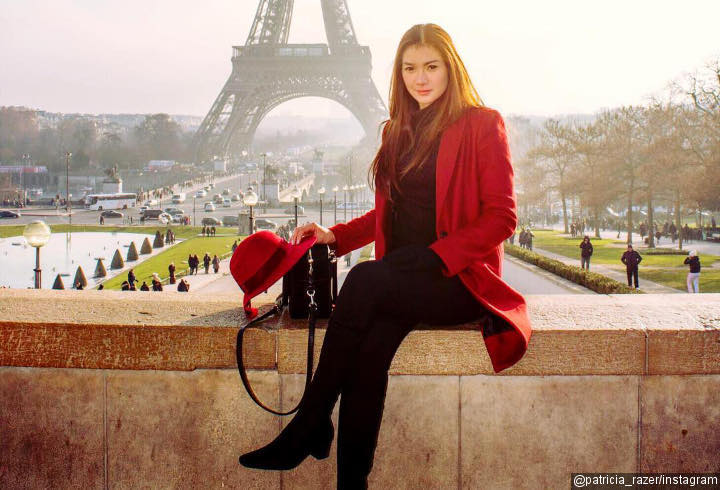 Tak Takut Jatuh, Patricia Berpose dengan Latar Menara Eiffel