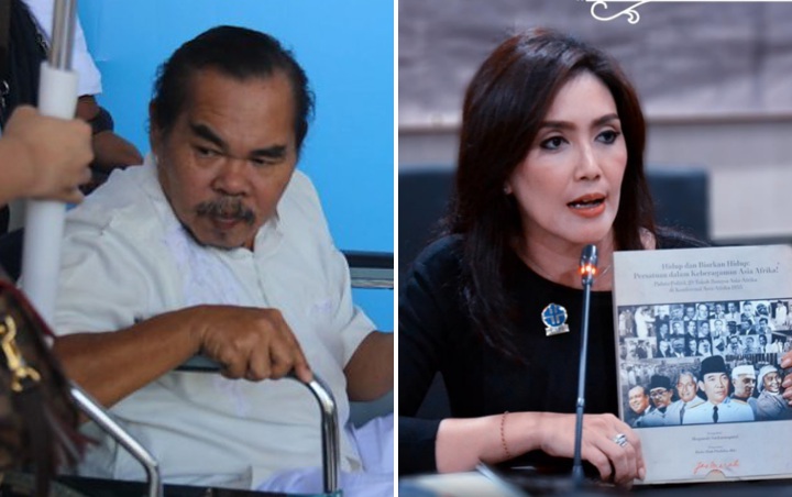 Sempat Sakit, Rieke Diah Pitaloka Akhirnya Jenguk Mat