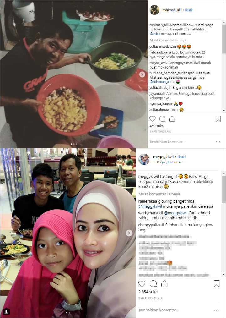 Poligami, Begini Perbedaan Kiwil Saat Habiskan Waktu Bersama Istri Pertama Dan Kedua