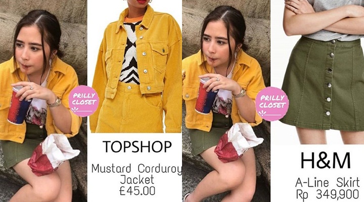 Jaket Prilly Latuconsina di Italia