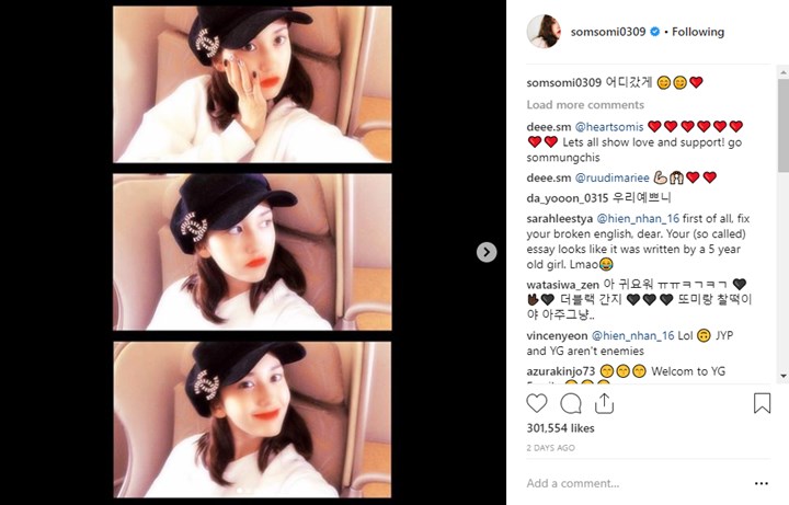 Jeon Somi Disindir