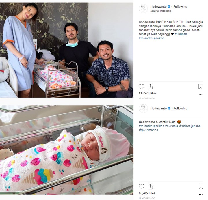 Perut Besar Putri Marino Usai Melahirkan