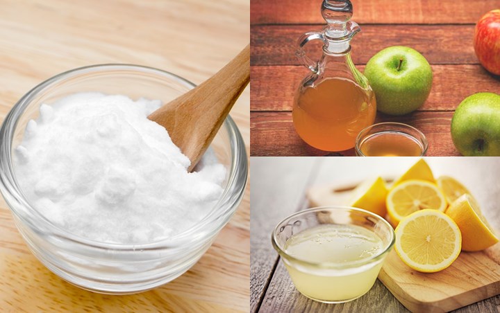 Masker dari Campuran Baking Soda, Cuka Sari Apel, dan Air Perasan Lemon