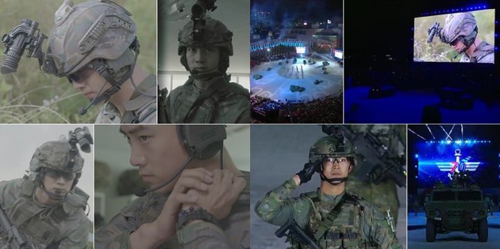 Siwan dan Taecyeon di Acara Militer
