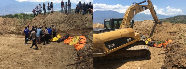 Pemakaman Masal Korban Gempa-Tsunami Donggala-Palu