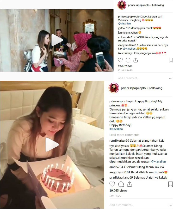 Ulang Tahun Via Vallen
