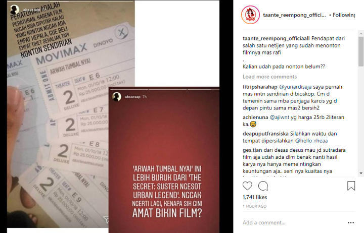 Film \'Arwah\' Nyatanya Sepi Penonton?