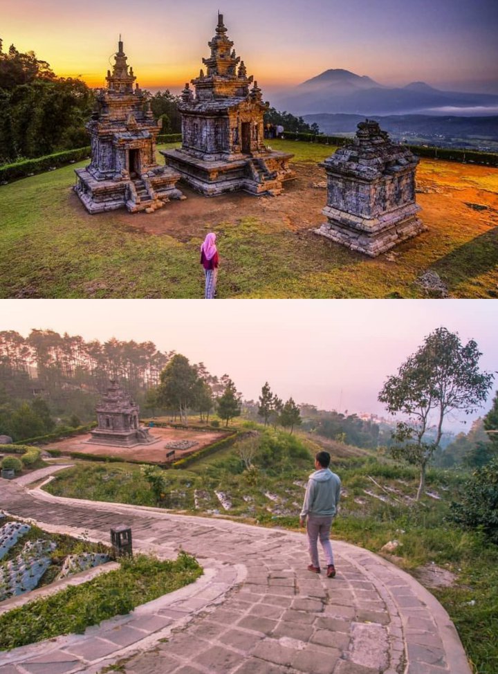 Candi Gedong Songo dengan Banyak Spot Foto Menarik